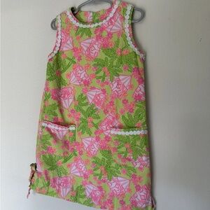 Little Girls Size 7 Lily Pulitzer Shift Dress